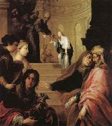 The Presentation of the Virgin in the Temple Juan de Sevilla romero